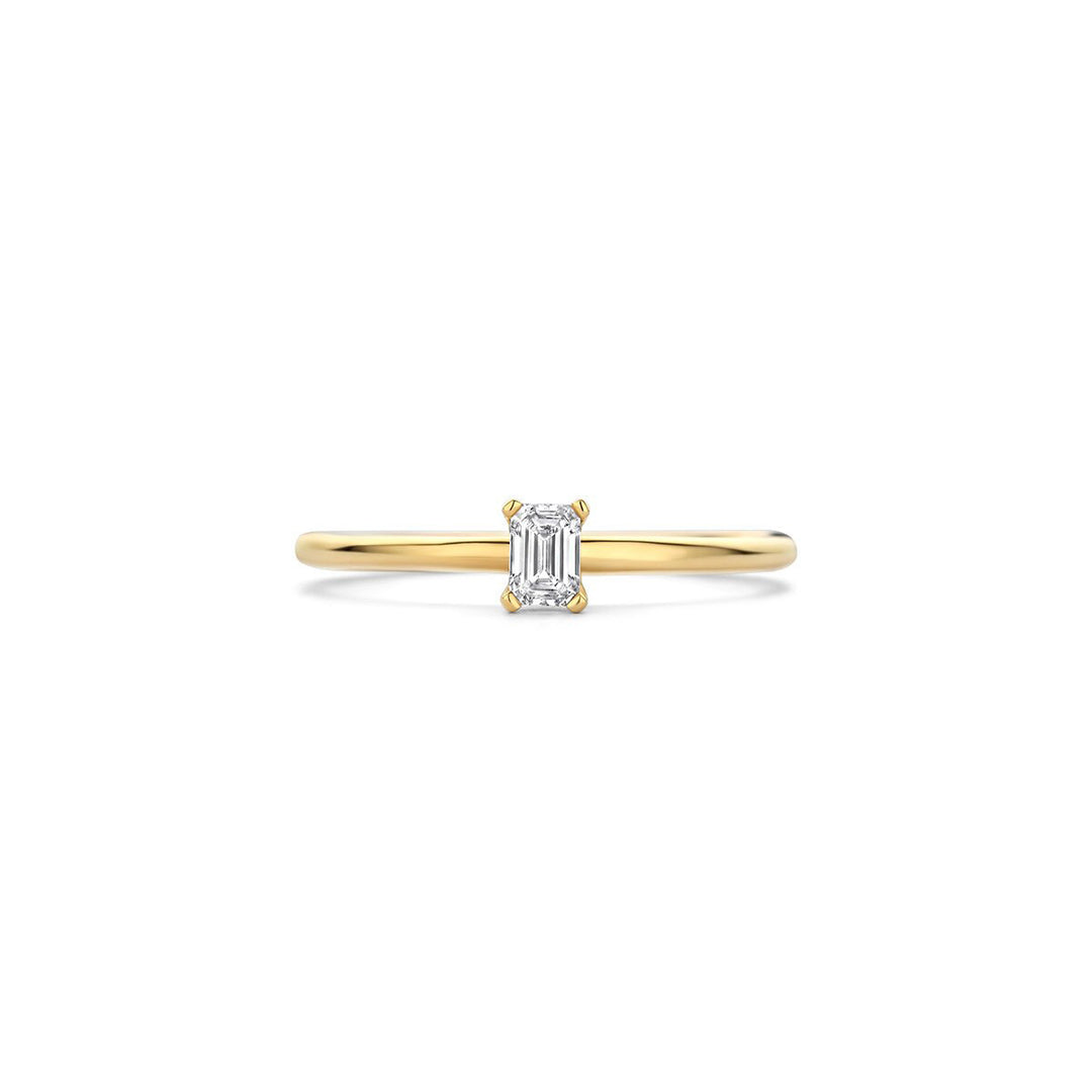 Blush Lab Diamonds Ring 14k Gelbgold - LG1029Y
