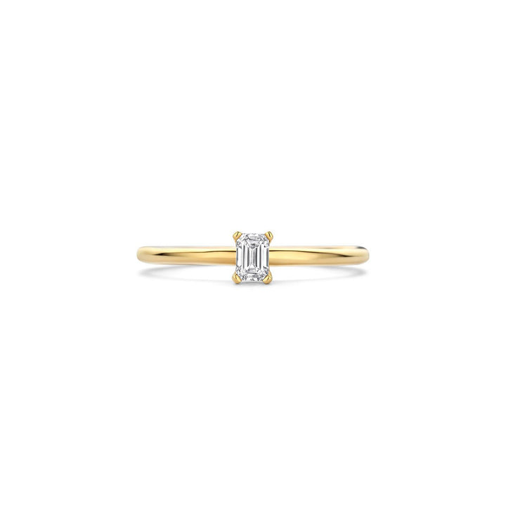 Blush Lab Diamonds Ring 14k Gelbgold - LG1029Y