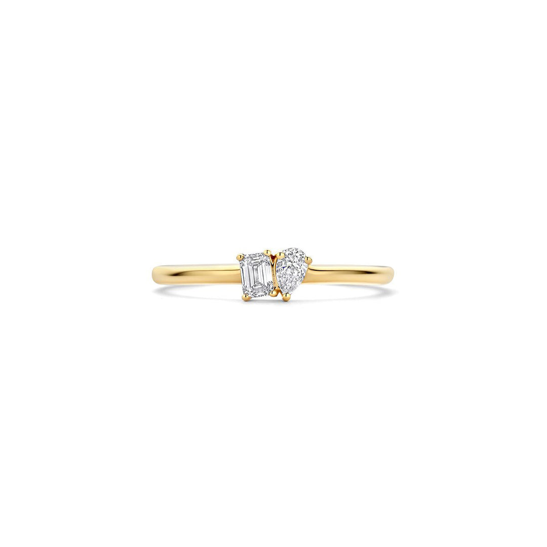 Blush Lab Diamonds Ring 14k Gelbgold - LG1030Y
