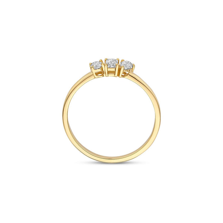 Blush Lab Diamonds Ring 14k Gelbgold - LG1031Y