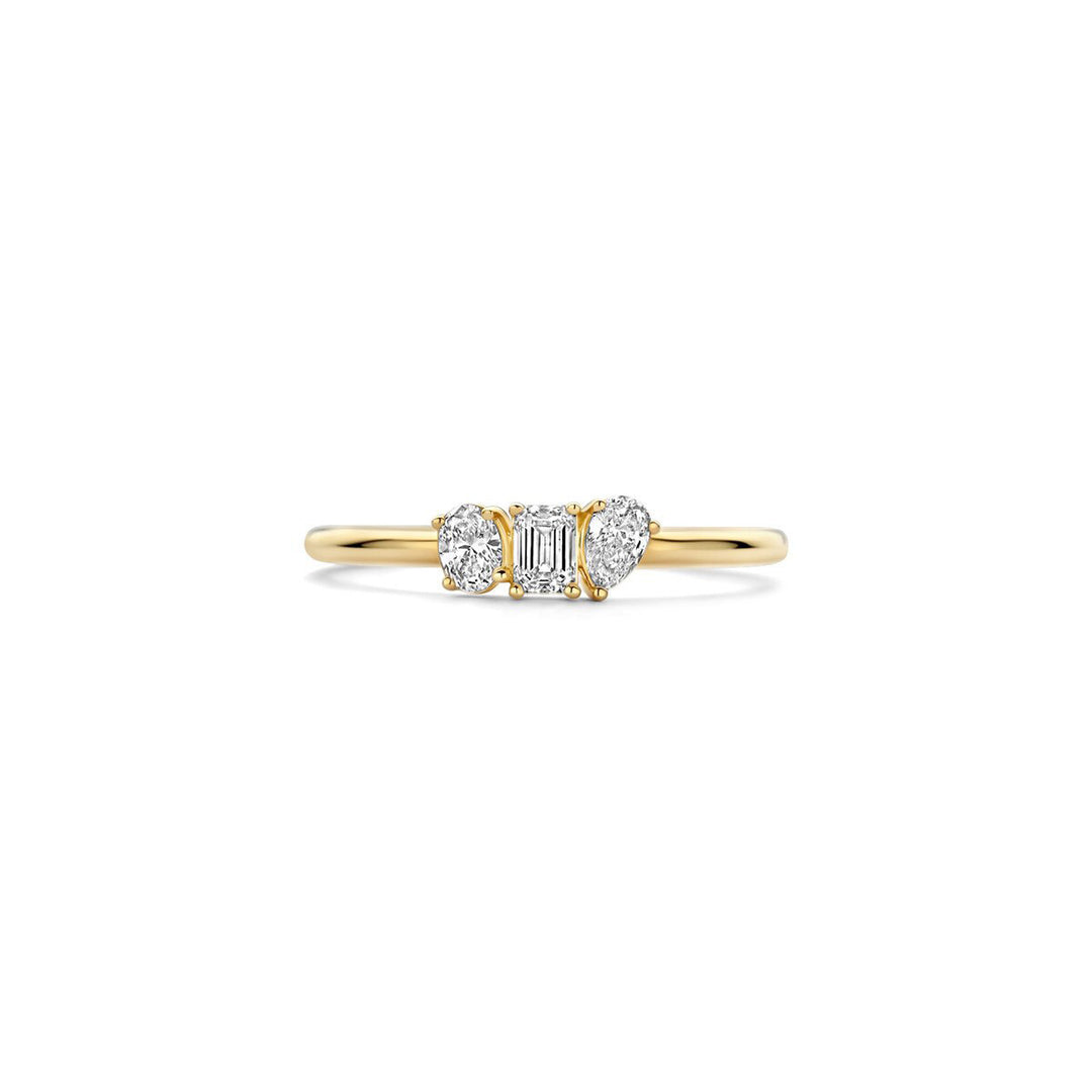 Blush Lab Diamonds Ring 14k Gelbgold - LG1031Y