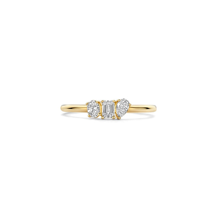 Blush Lab Diamonds Ring 14k Gelbgold - LG1031Y