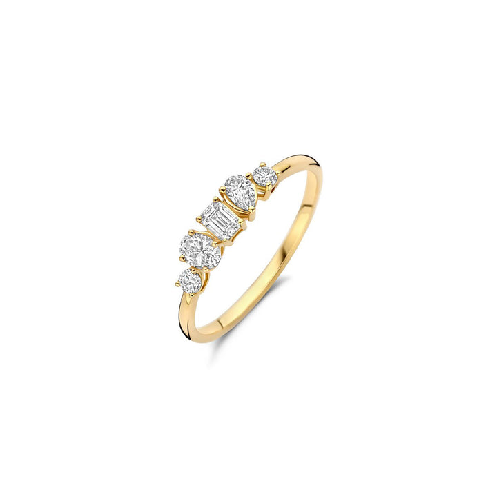 Blush Lab Diamonds Ring 14k Yellow Gold - LG1032Y