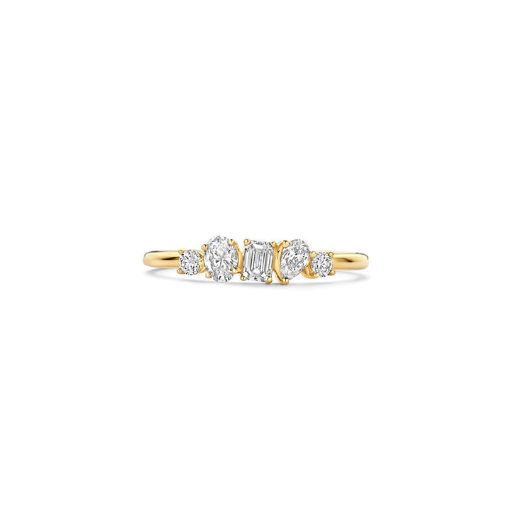 Blush Lab Diamonds Ring 14k Gelbgold - LG1032Y