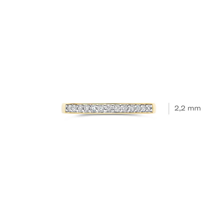 Blush Lab Diamonds Ring 14k Gelbgold - LG1033Y