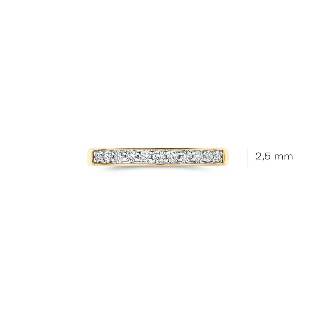 Blush Lab Diamonds Ring 14k Gelbgold - LG1034Y
