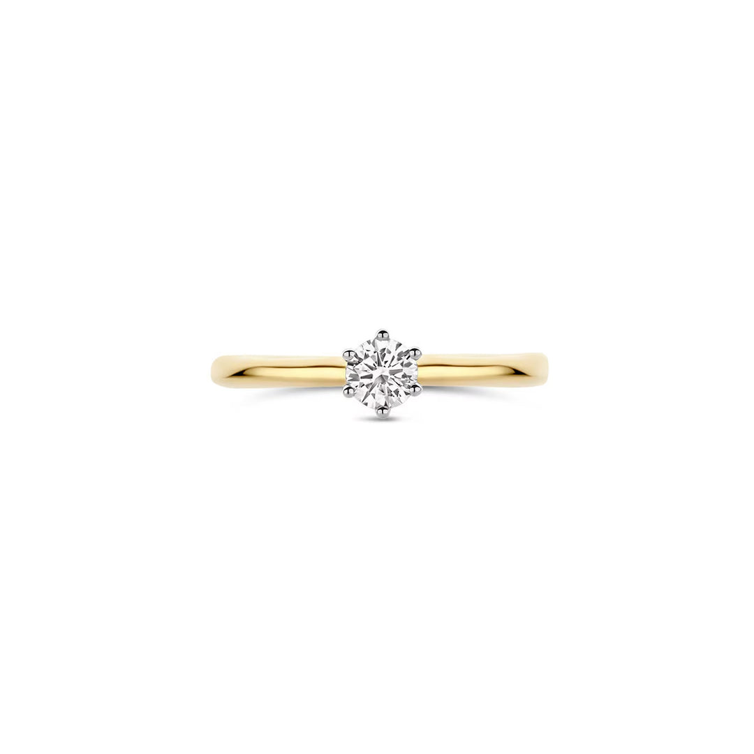Blush Lab Diamonds Ring 14k Gelbgold - LG1037B