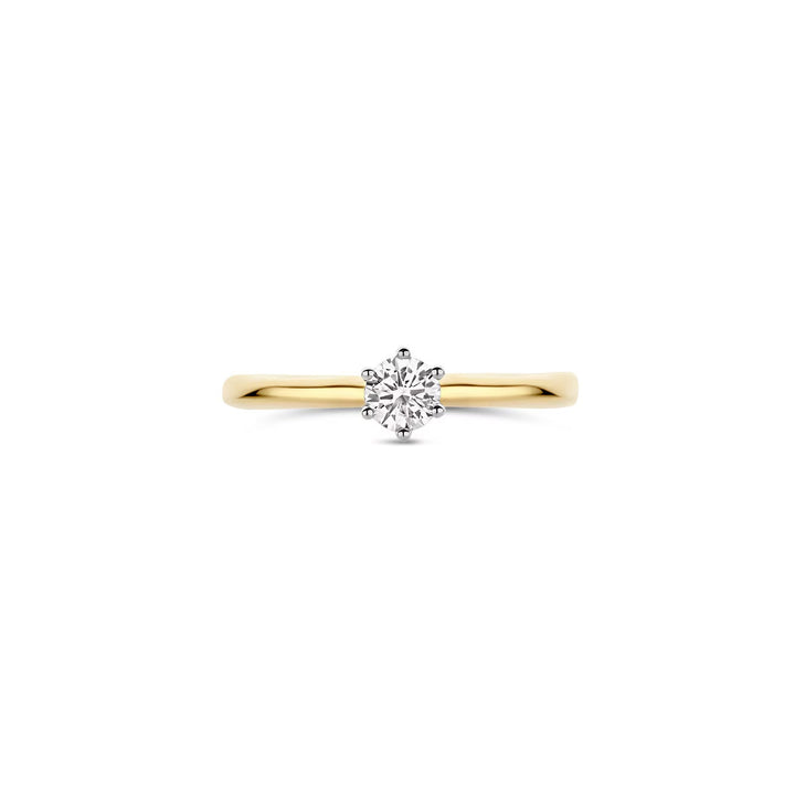 Blush Lab Diamonds Ring 14k Gelbgold - LG1037B