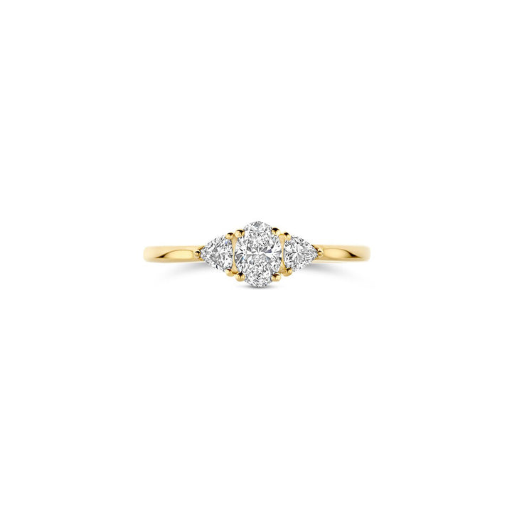 Blush Lab Diamonds Ring 14k Gelbgold - LG1039Y