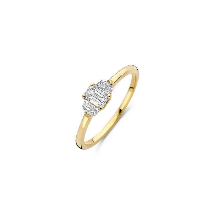 Blush Lab Diamonds Ring 14k Yellow Gold - LG1040Y