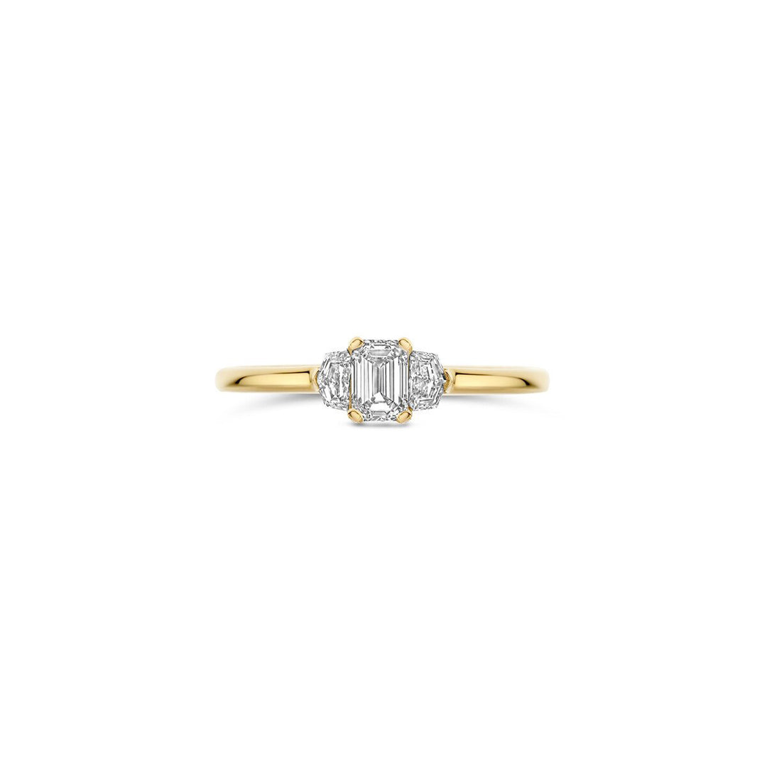 Blush Lab Diamonds Ring 14k Gelbgold - LG1040Y