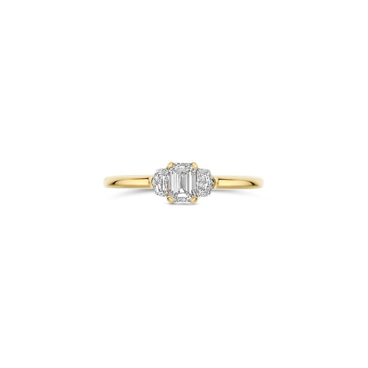 Blush Lab Diamonds Ring 14k Gelbgold - LG1040Y