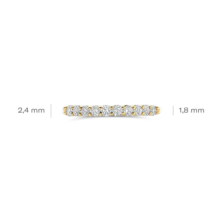 Blush Lab Diamonds Ring 14k Gelbgold - LG1042Y