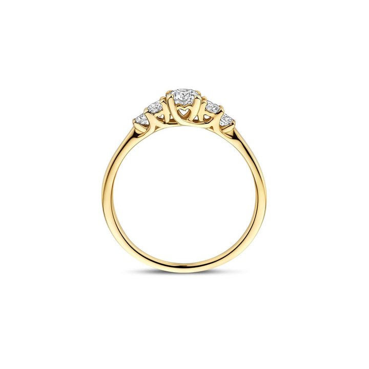 Blush Lab Diamonds Ring 14k Gelbgold - LG1044Y