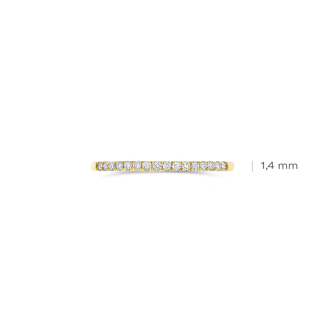 Blush Lab Diamonds Ring 14k Gelbgold - LG1046Y
