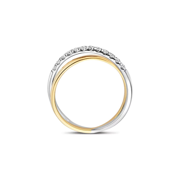 Blush Lab Diamonds Ring 14k Gelbgold - LG1054B