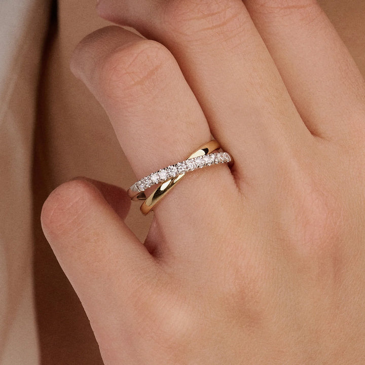 Blush Lab Diamonds Ring 14k Gelbgold - LG1054B