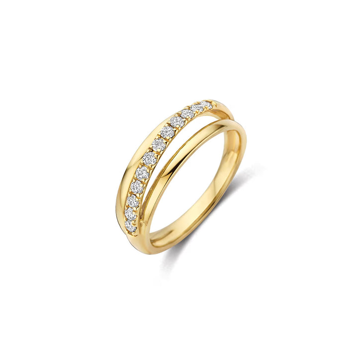 Blush Lab Diamonds Ring 14k Gelbgold - LG1056Y