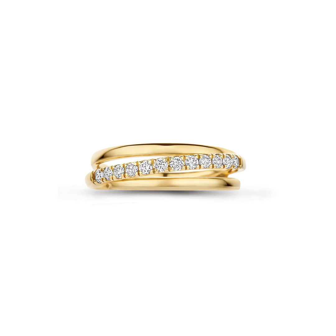 Blush Lab Diamonds Ring 14k Gelbgold - LG1056Y