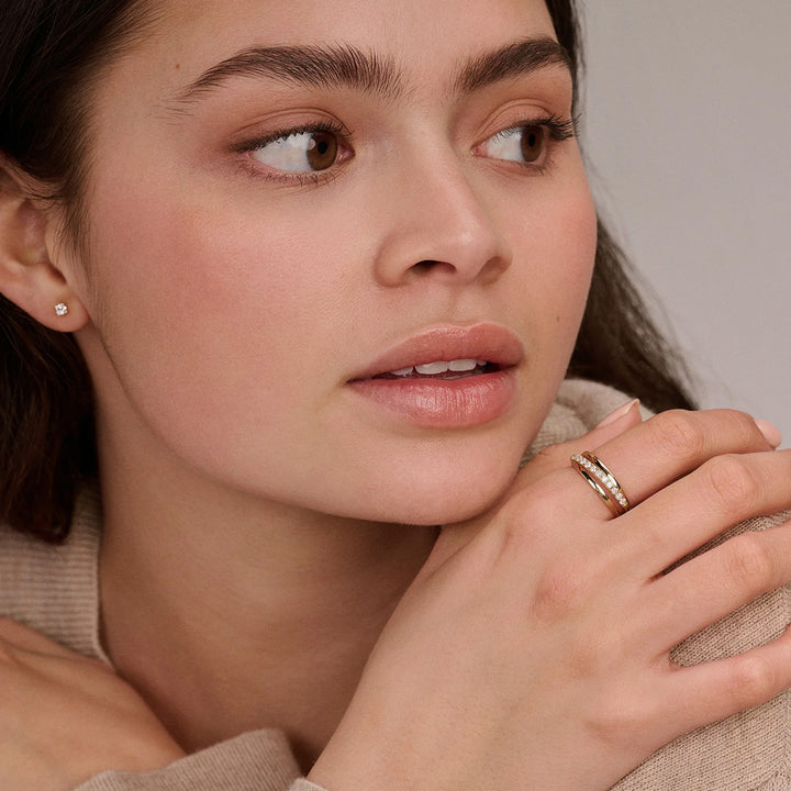 Blush Lab Diamonds Ring 14k Gelbgold - LG1056Y