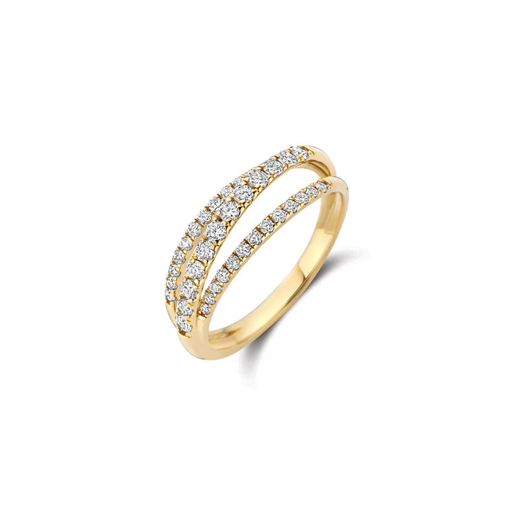 Blush Lab Diamonds Ring 14k Gelbgold - LG1057Y