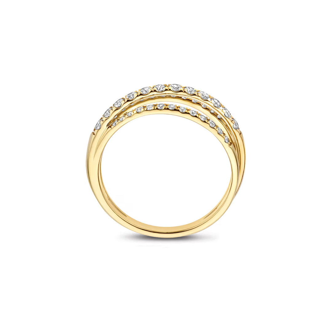Blush Lab Diamonds Ring 14k Gelbgold - LG1057Y
