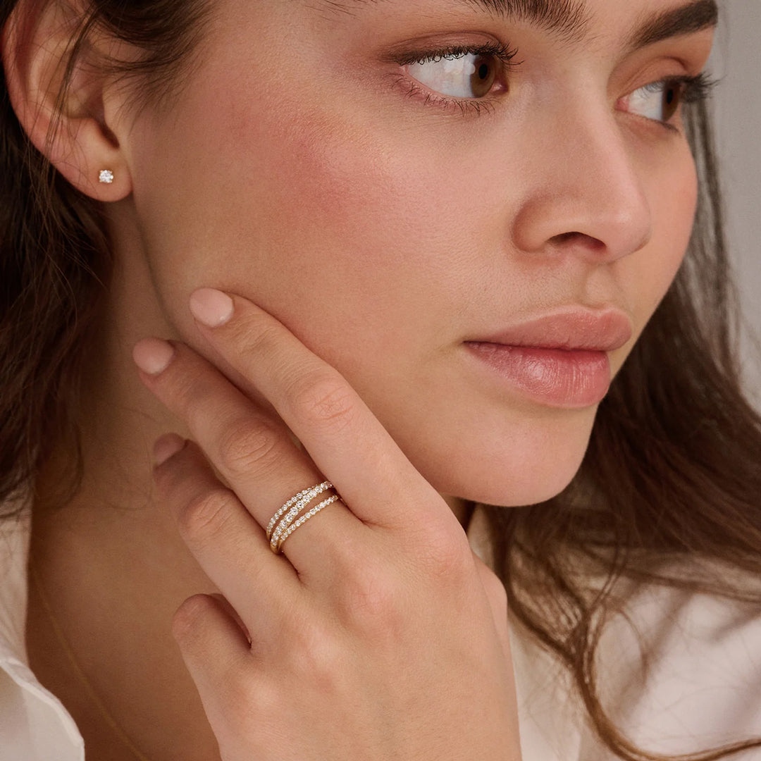 Blush Lab Diamonds Ring 14k Gelbgold - LG1057Y