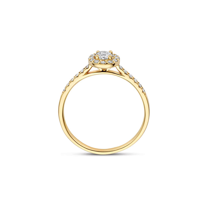 Blush Lab Diamonds Ring 14k Gelbgold - LG1058Y
