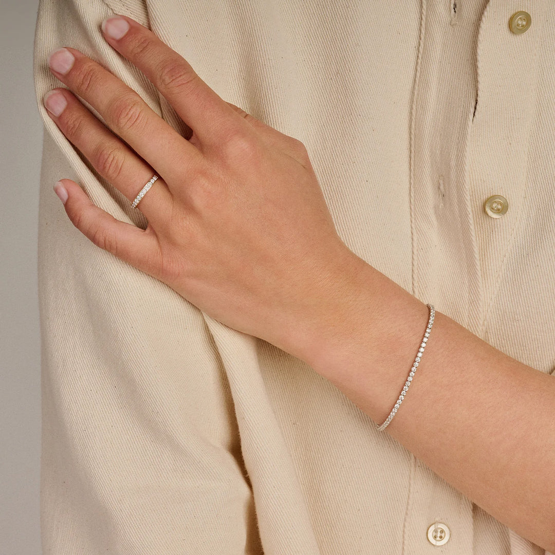 Blush Lab Diamonds Armband 14k Weissgold - LG2006W
