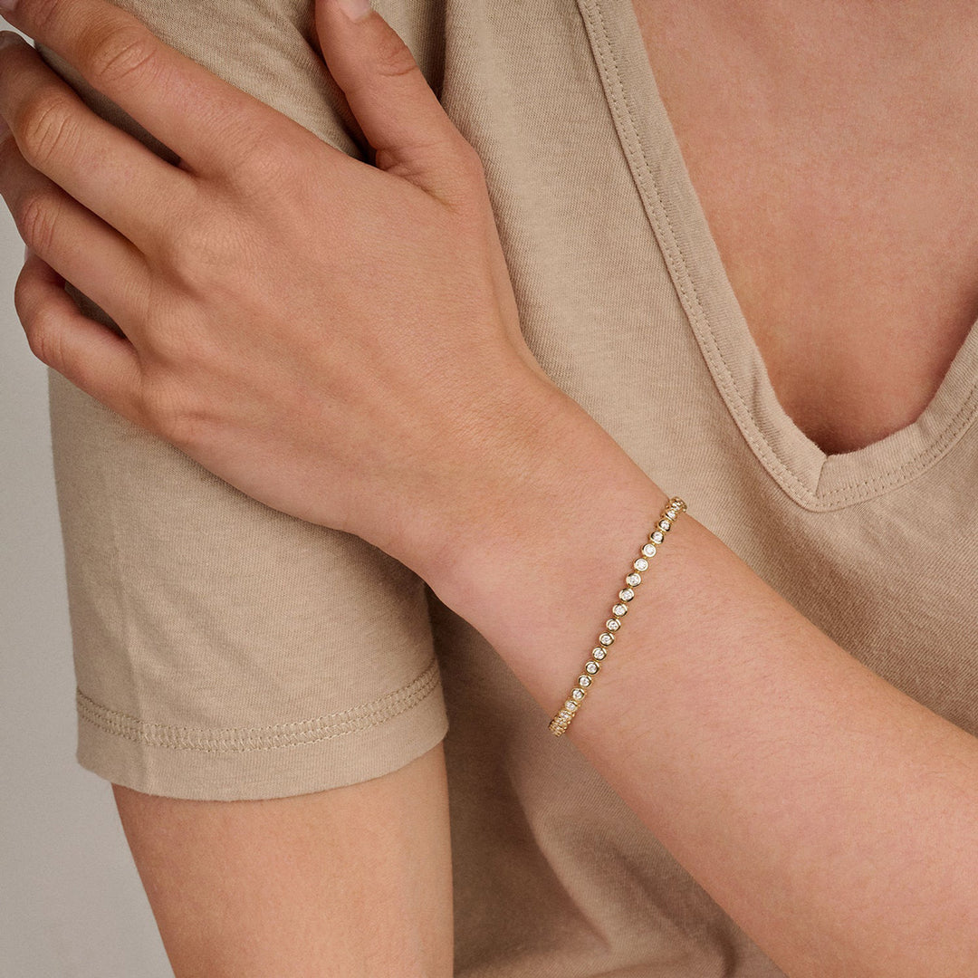 Blush Lab Diamonds Armband 14k Gelbgold - LG2008Y/17