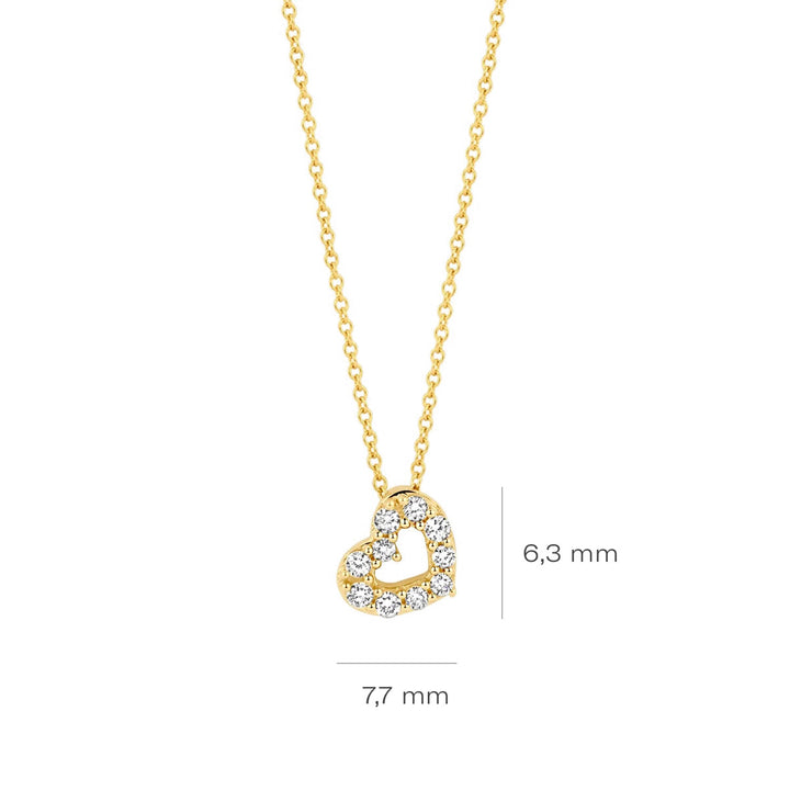 Blush Lab Diamonds Halskette 14k Gelbgold - LG3000Y