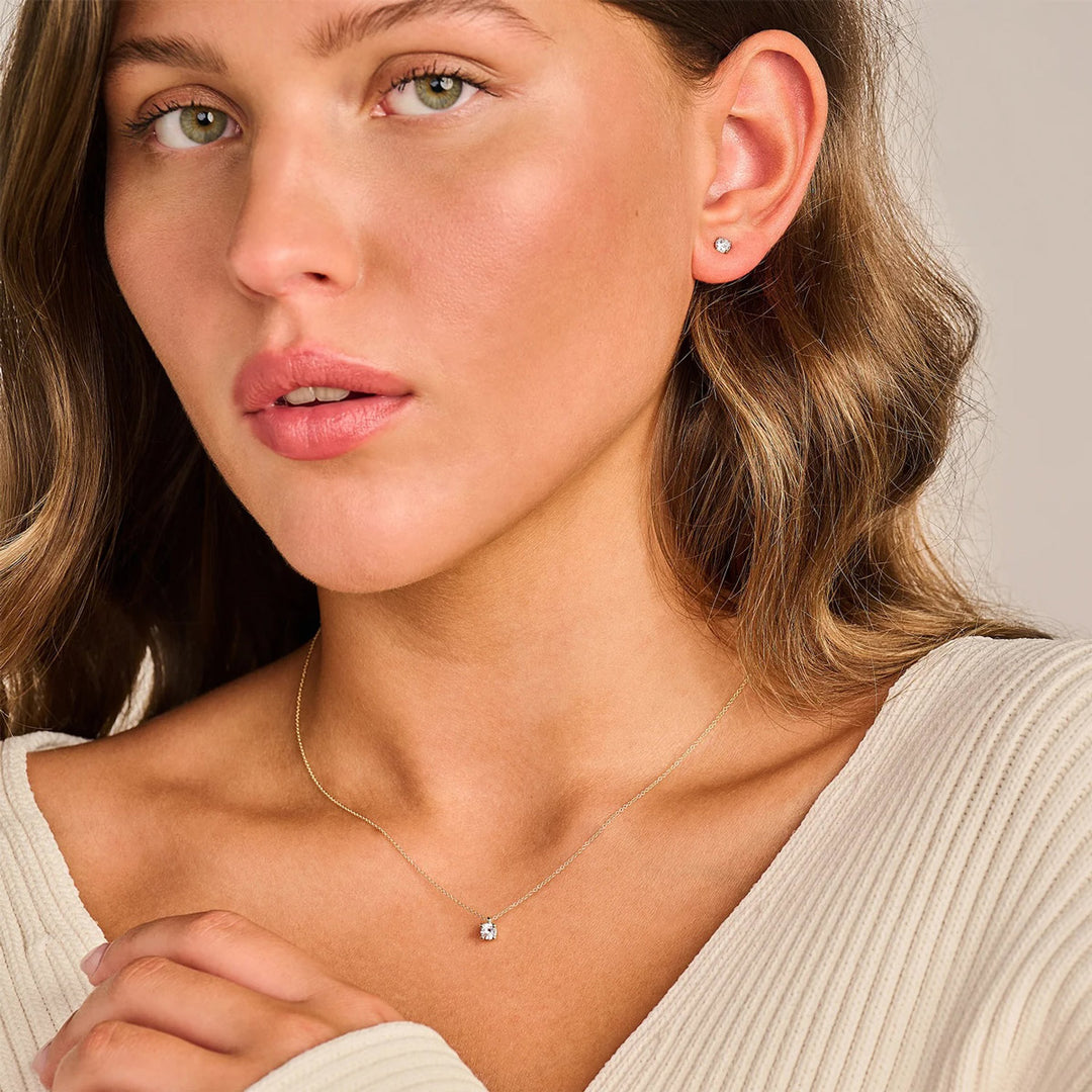Blush Lab Diamonds Halskette 14k Gelbgold - LG3001Y
