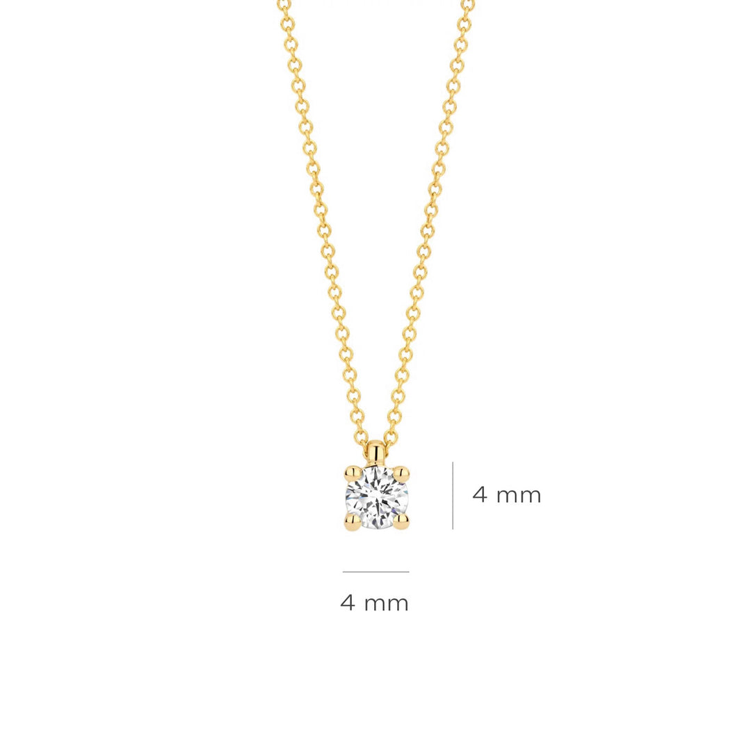 Blush Lab Diamonds Halskette 14k Gelbgold - LG3001Y