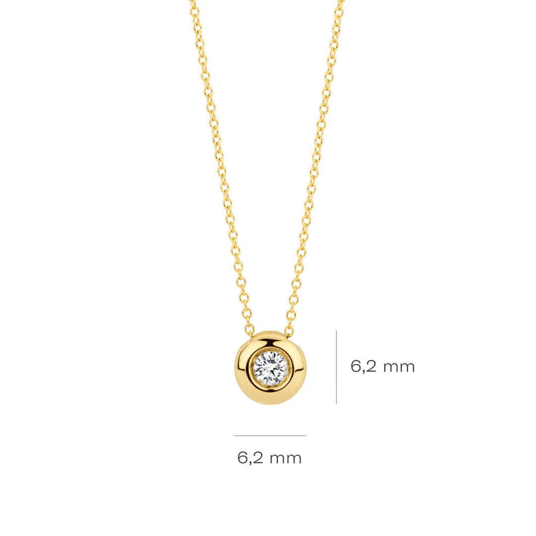 Blush Lab Diamonds Halskette 14k Gelbgold - LG3005Y
