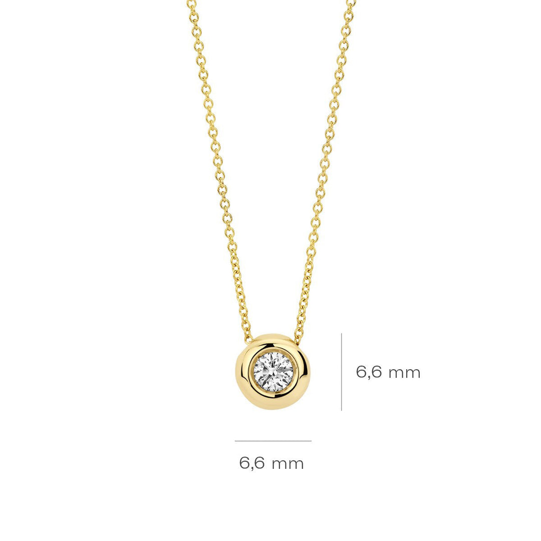 Blush Lab Diamonds Halskette 14k Gelbgold - LG3006Y