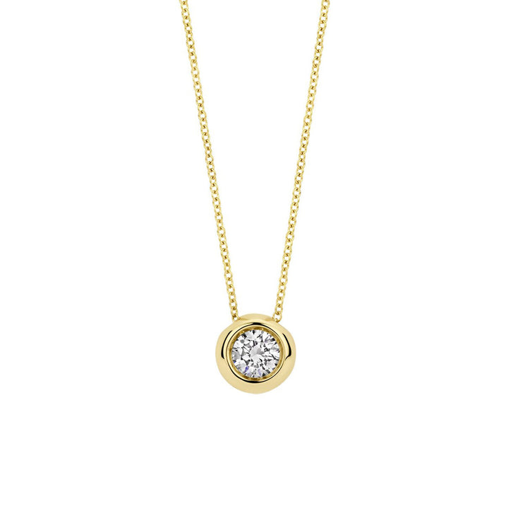 Collier Blush Lab Diamonds en or jaune 14 carats - LG3007Y