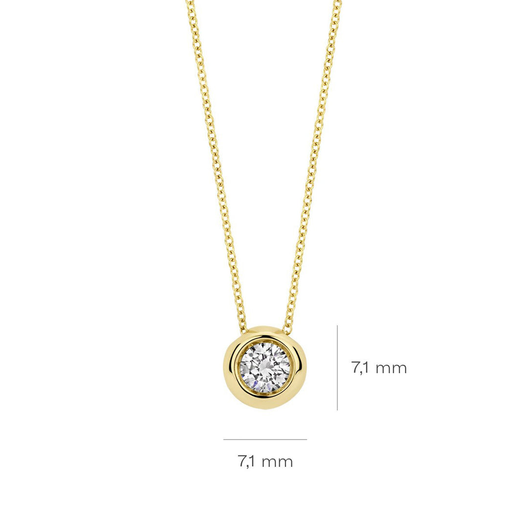 Blush Lab Diamonds Halskette 14k Gelbgold - LG3007Y