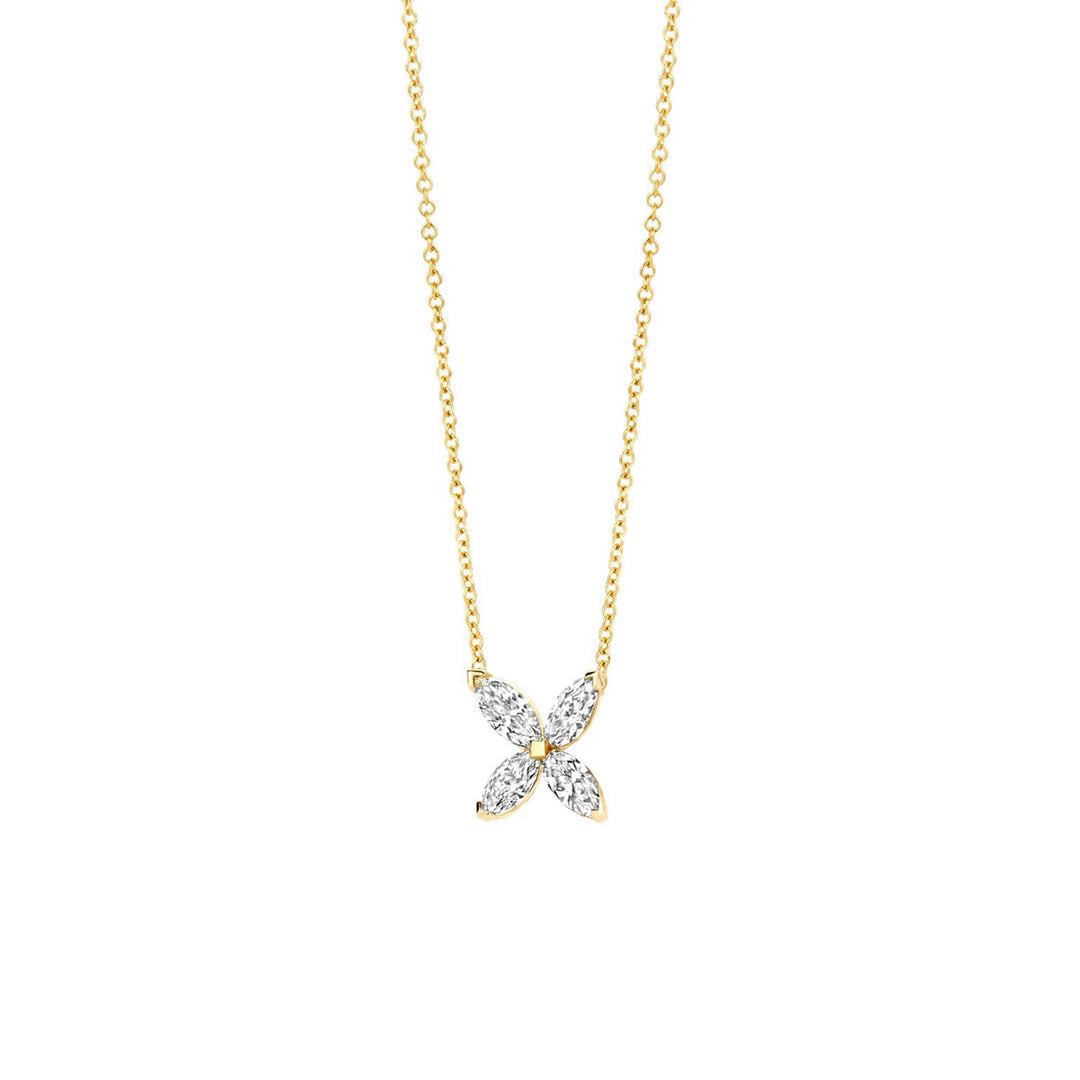 Blush Lab Diamonds Halskette 14k Gelbgold - LG3013Y