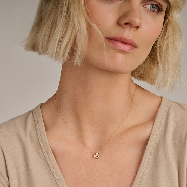 Blush Lab Diamonds Halskette 14k Gelbgold - LG3017Y