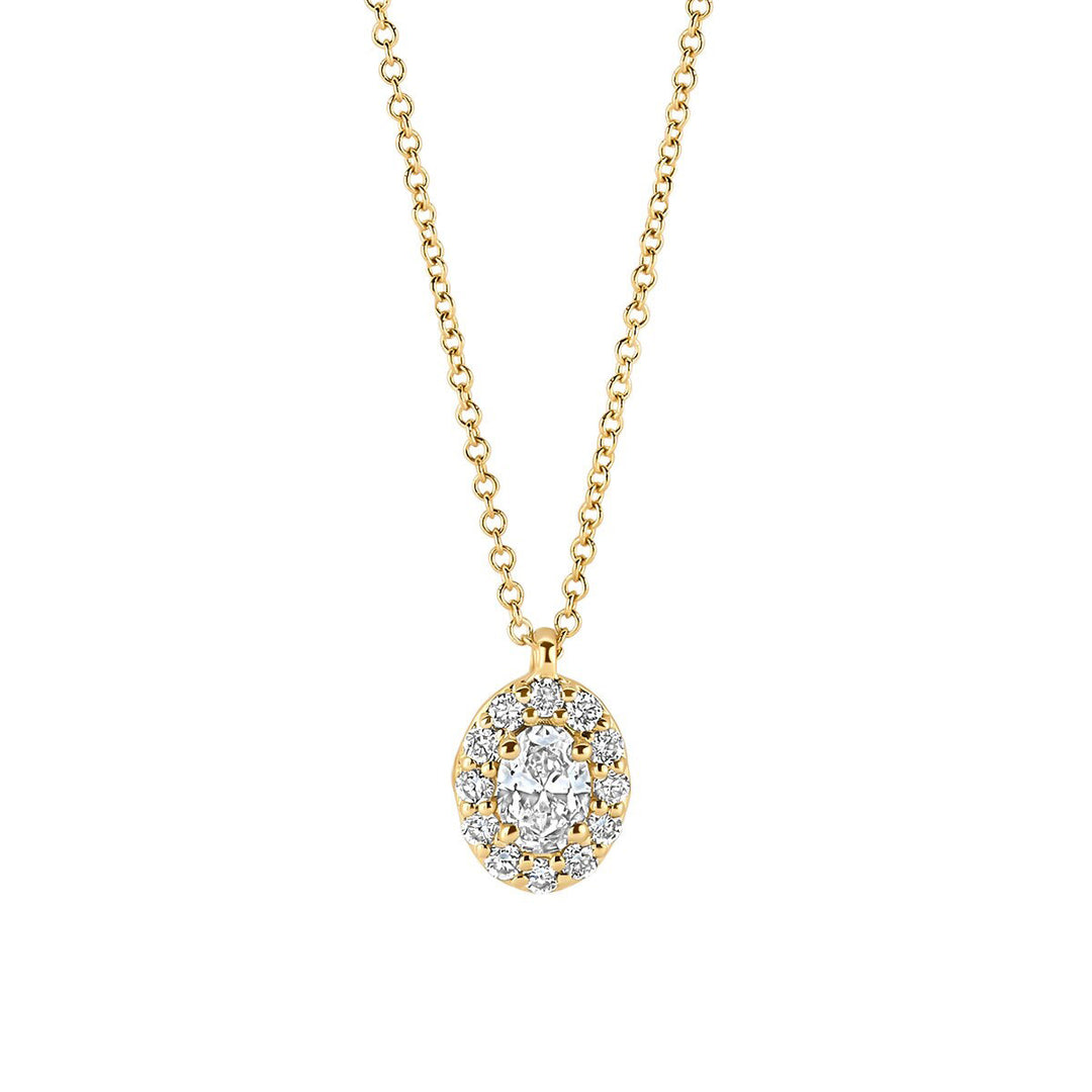 Blush Lab Diamonds Necklace 14k Yellow Gold - LG3019Y