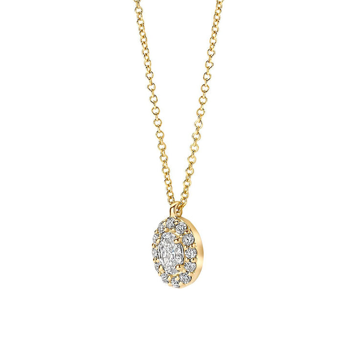 Blush Lab Diamonds Halskette 14k Gelbgold - LG3019Y