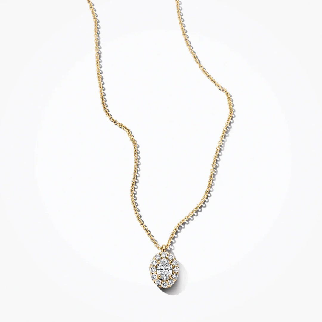 Blush Lab Diamonds Halskette 14k Gelbgold - LG3019Y