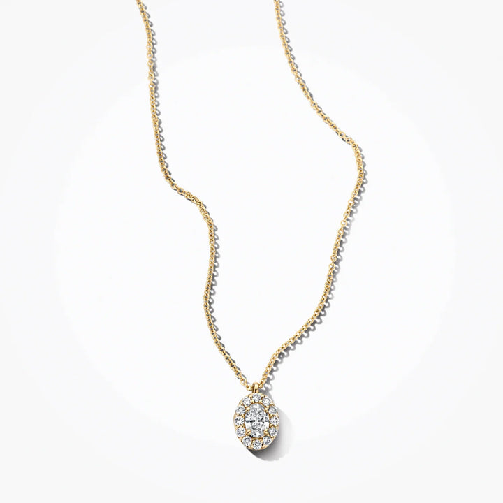 Blush Lab Diamonds Halskette 14k Gelbgold - LG3019Y