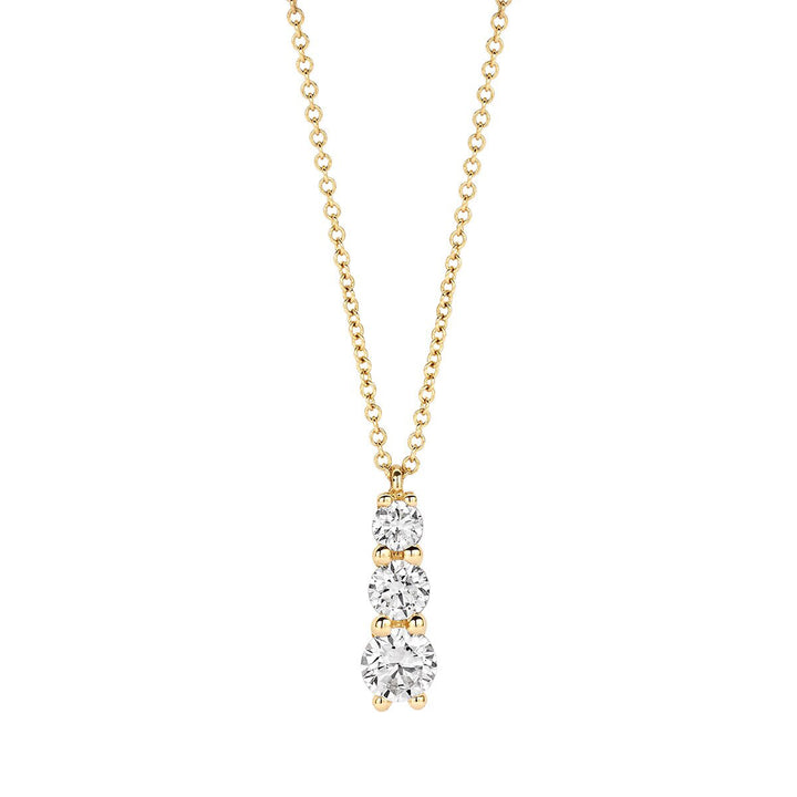 Blush Lab Diamonds Collier Or Jaune 14k - LG3020Y