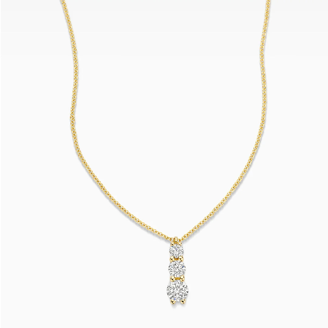 Blush Lab Diamonds Halskette 14k Gelbgold - LG3020Y