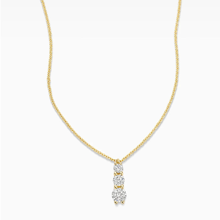 Blush Lab Diamonds Halskette 14k Gelbgold - LG3020Y