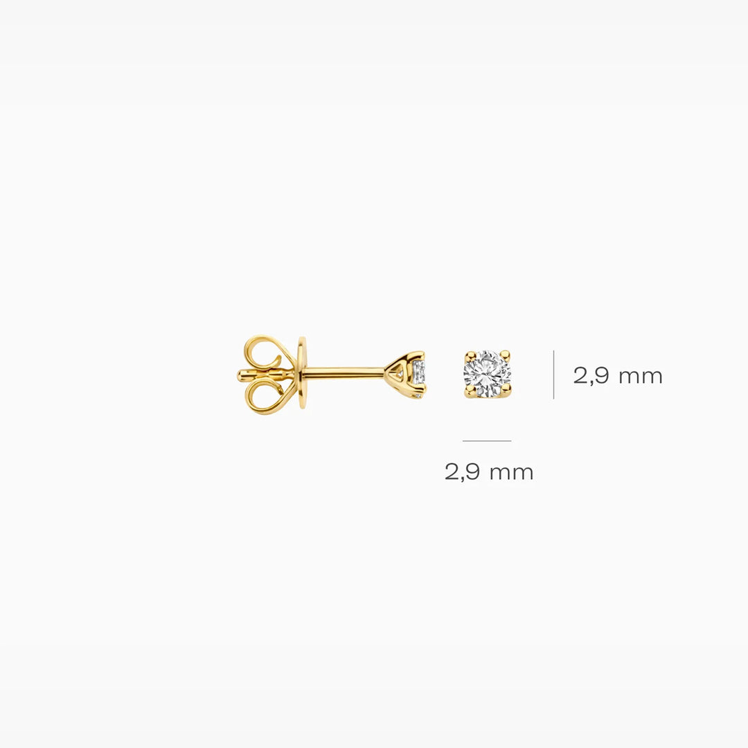 Blush Lab Diamonds Ohrstecker 14k Gelbgold - LG7000Y