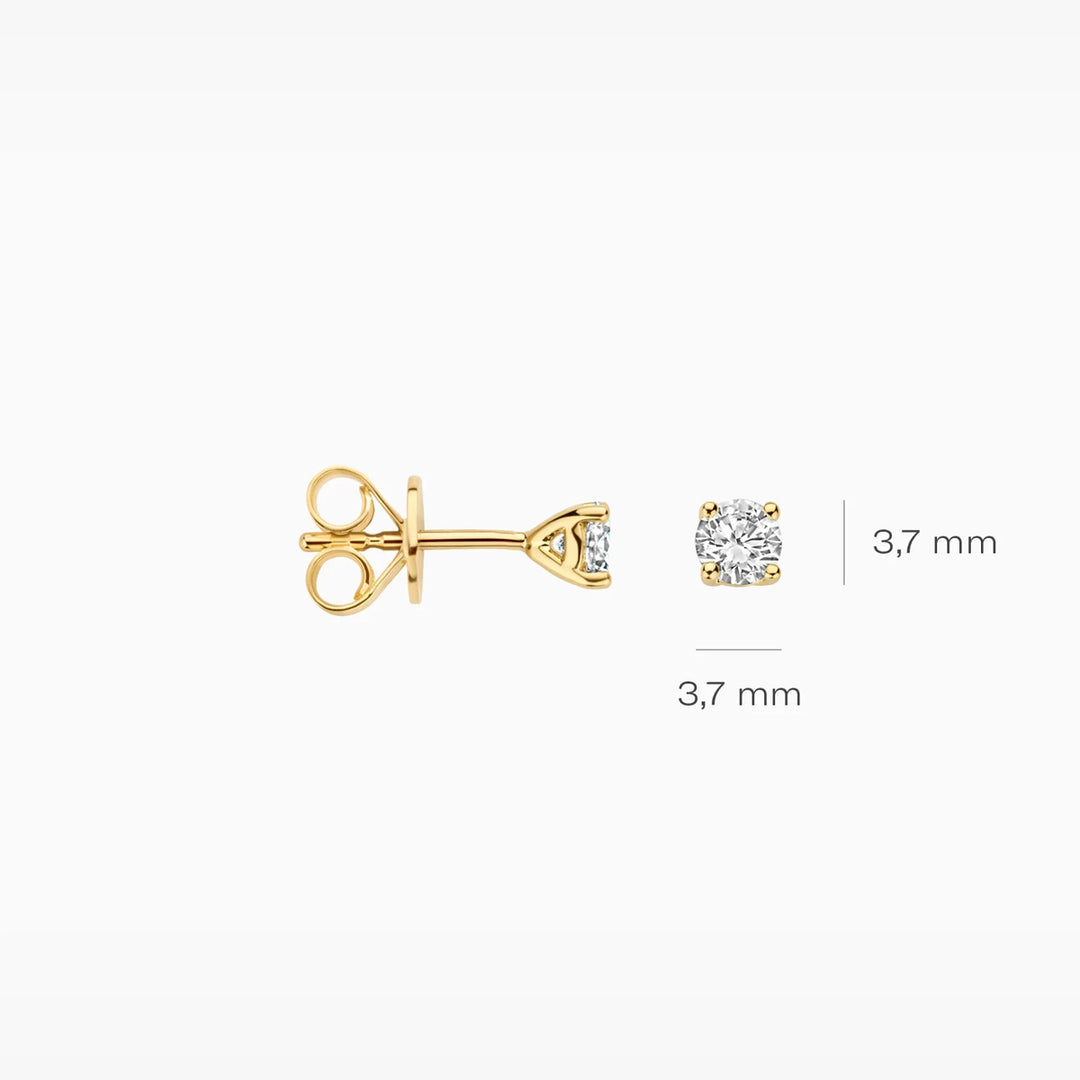 Blush Lab Diamonds Ohrstecker 14k Gelbgold - LG7001Y