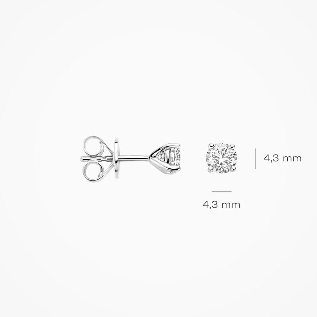 Blush Lab Diamonds Ohrstecker 14k Weissgold - LG7002W