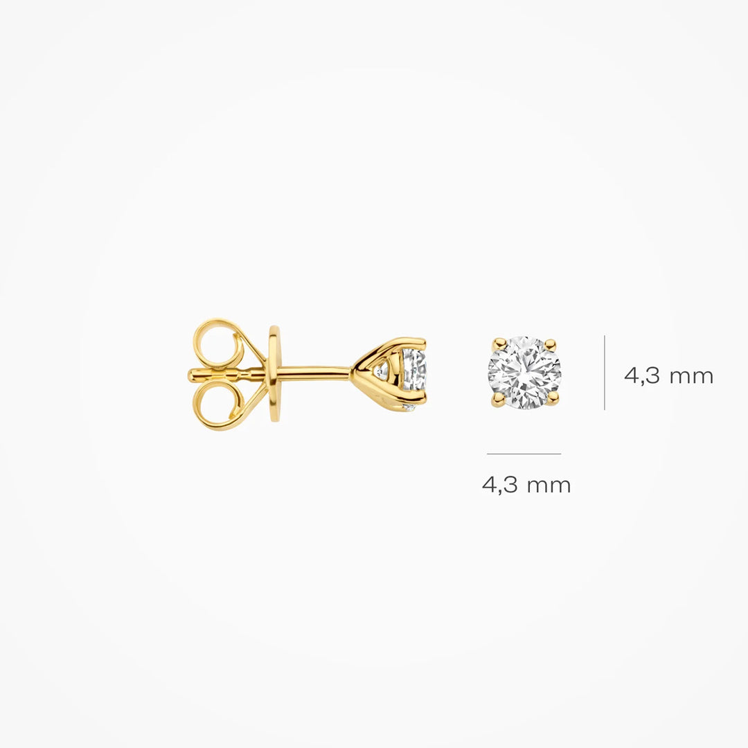 Blush Lab Diamonds Ohrstecker 14k Gelbgold - LG7002Y